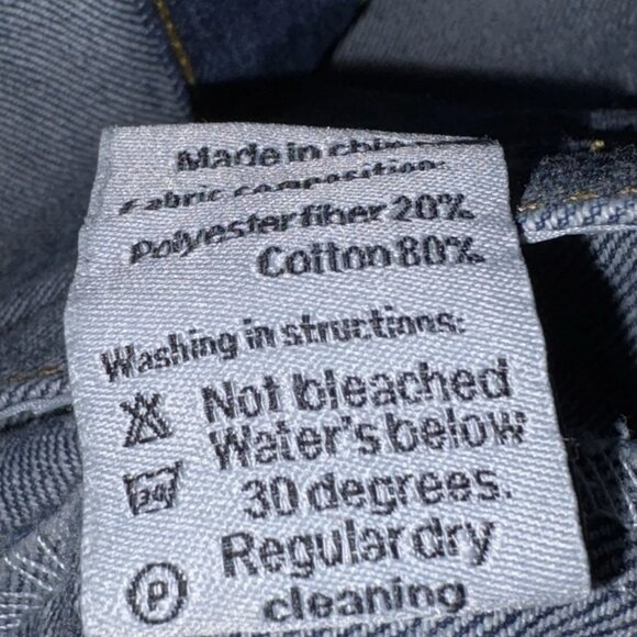 Tang Ku mens Denim Jacket new with tags size 5x - Picture 6 of 6